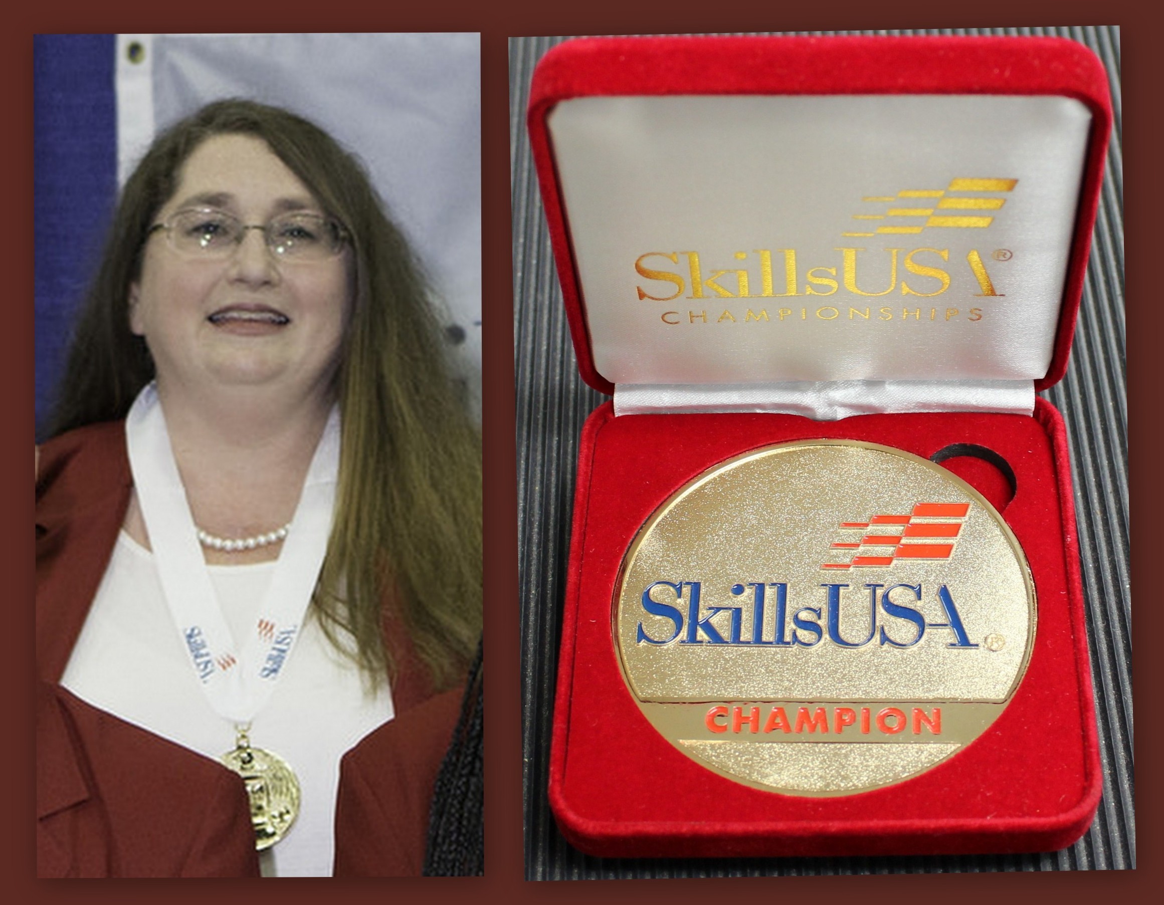 Jennifer McCarty SkillsUSA Medal Jennifer McCarty SkillsUSA Medal